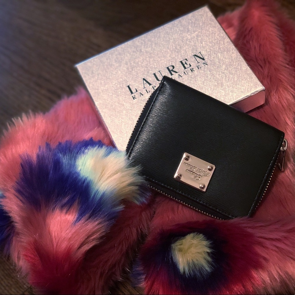 Ralph Lauren wallet with zipper